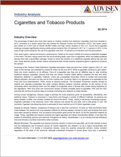 Cigarettes & Tobacco Products Sample Report